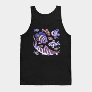 Zebras in freshwater Tank Top